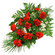 red carnations with babys breath. United Arab Emirates