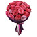 bouquet of 25 pink roses. United Arab Emirates