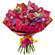 Bouquet of peonies and orchids. United Arab Emirates