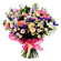 bouquet of roses, lisianthuses and alstroemerias. United Arab Emirates