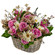 floral arrangement in a basket. United Arab Emirates
